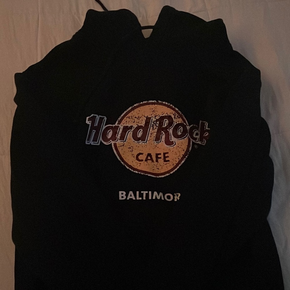 hard rock black sweatshirt